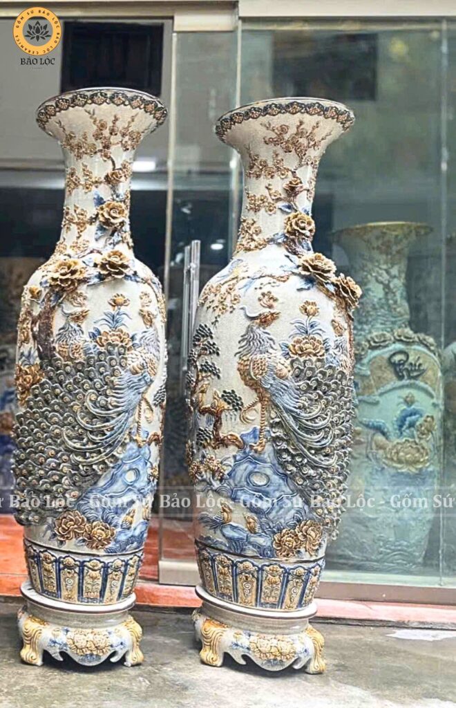 giá lục bình bát tràng
